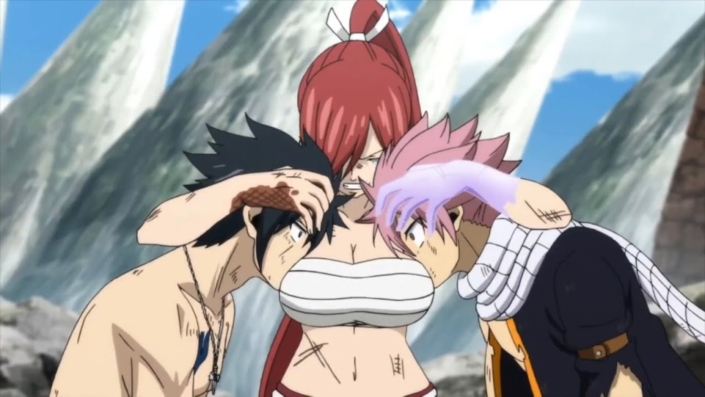 Fairy Tail 【 フェアリーテイル】Lucy was tortured in front of Natsu 